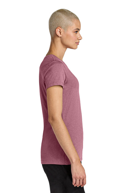 OrcHazeHtr District Women's Perfect Weight CVC Tee DT188 plain