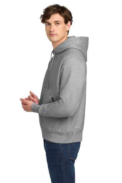 OxfordGrey Champion Reverse Weave Hooded Sweatshirt S101
