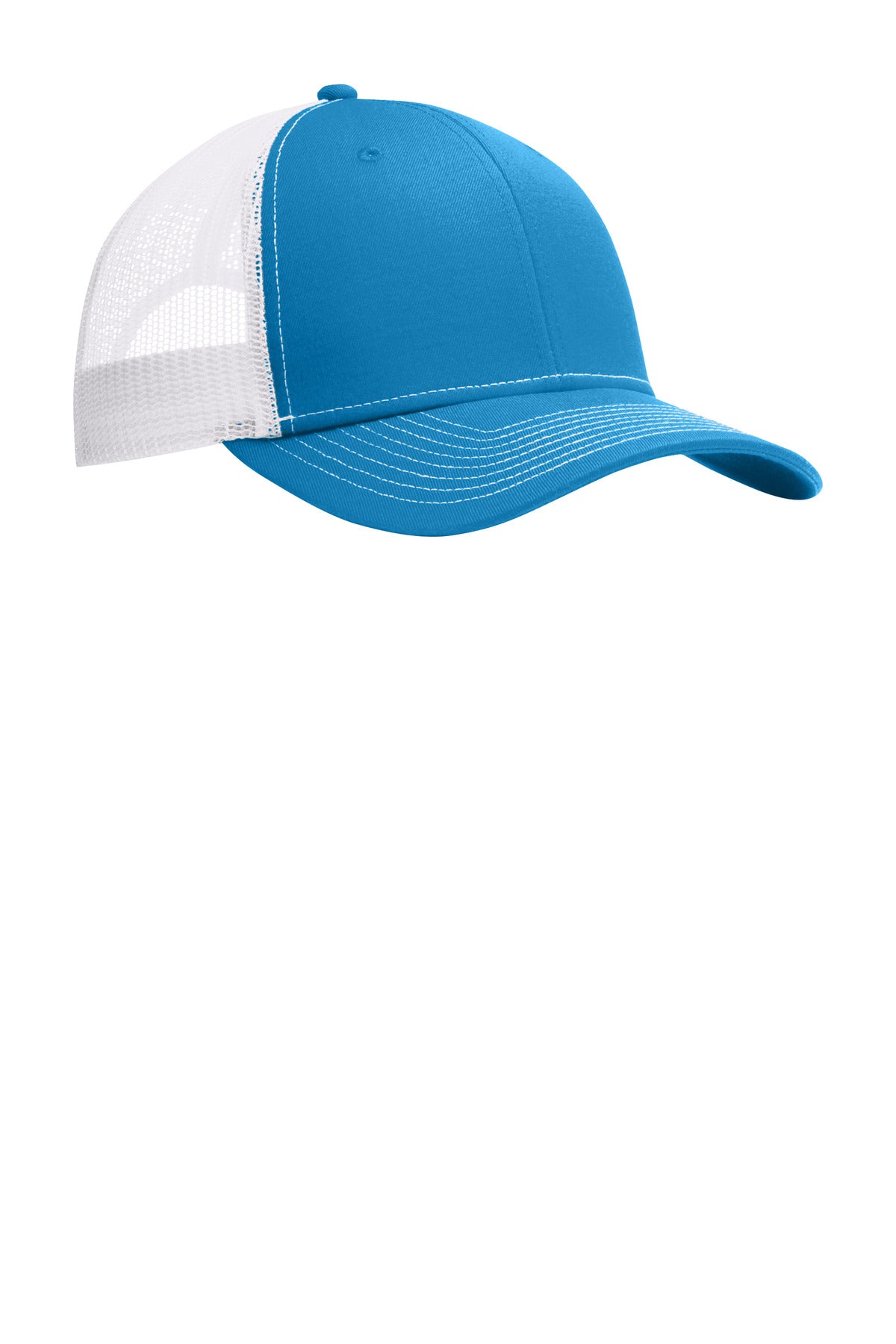 ParcelB/Wh Port Authority Snapback Trucker Cap. C402 plain