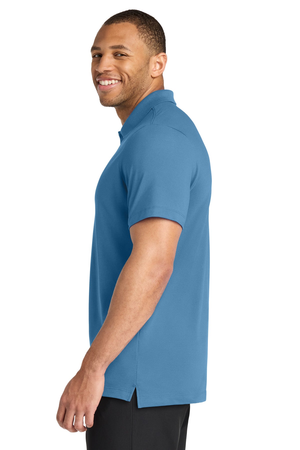 ParisianBl Mercer+Mettle Stretch Pique Polo MM1004