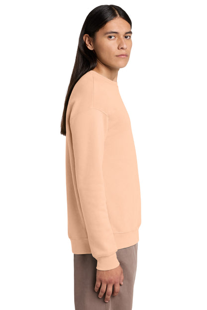 Peach BELLA+CANVAS Unisex Sponge Fleece Drop Shoulder Sweatshirt. BC3945