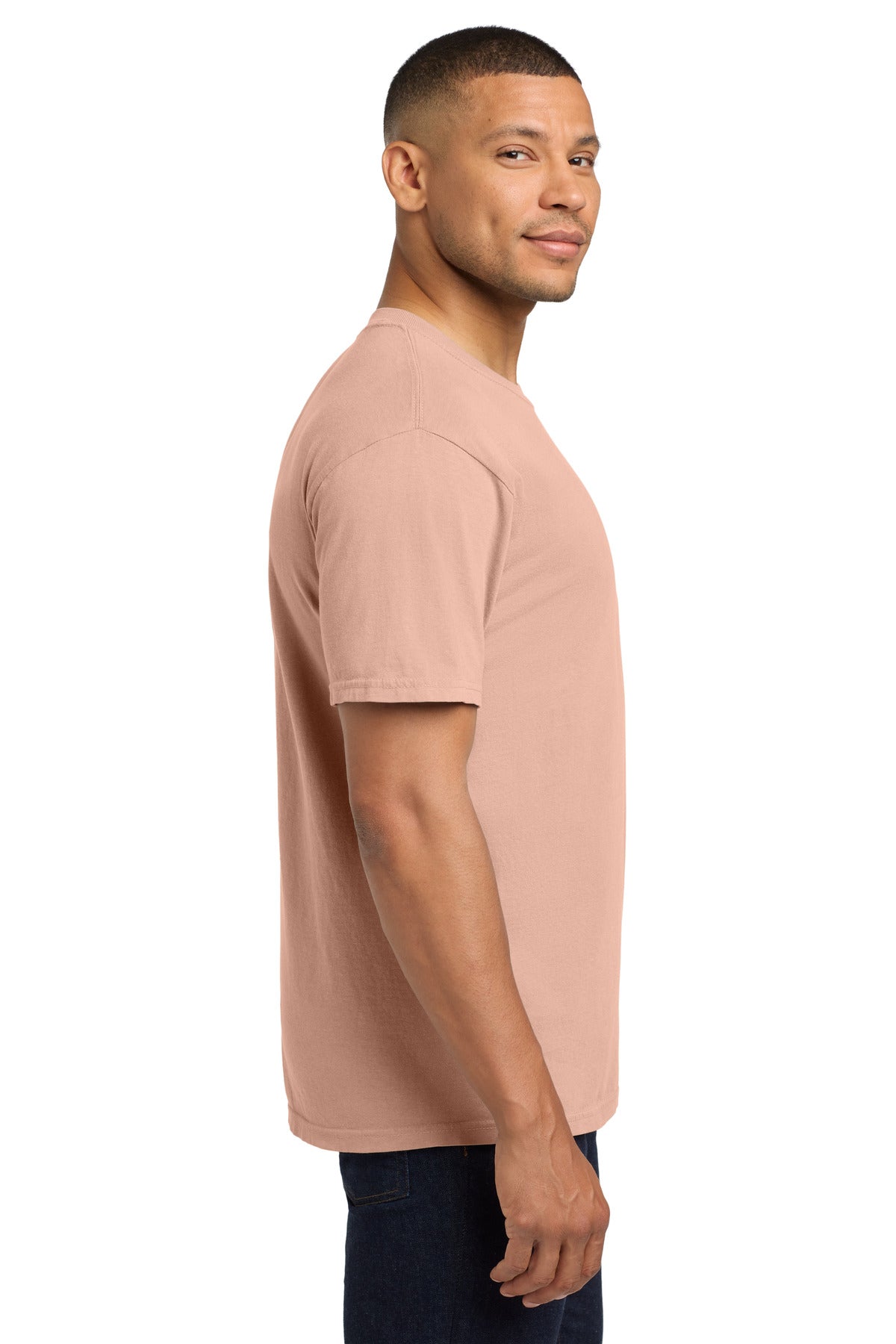 Peachy COMFORT COLORS Heavyweight Ring Spun Pocket Tee. 6030 plain