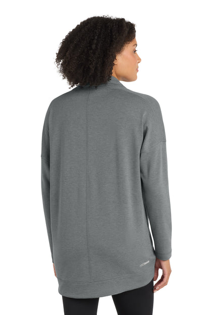 Petrol Grey He OGIO Women's Luuma Cocoon Fleece. LOG811 plain