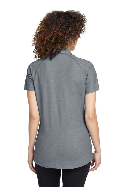 Petrol Grey OGIO Women's Onyx Polo. LOG126 plain