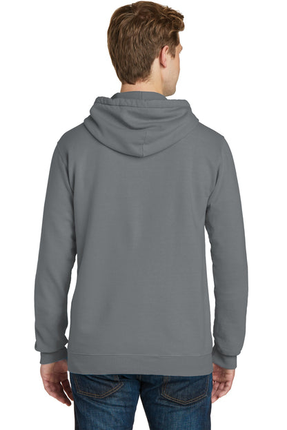Pewter Port & Co Beach Wash Garment-Dyed Pullover Hooded Sweatshirt. PC098H plain