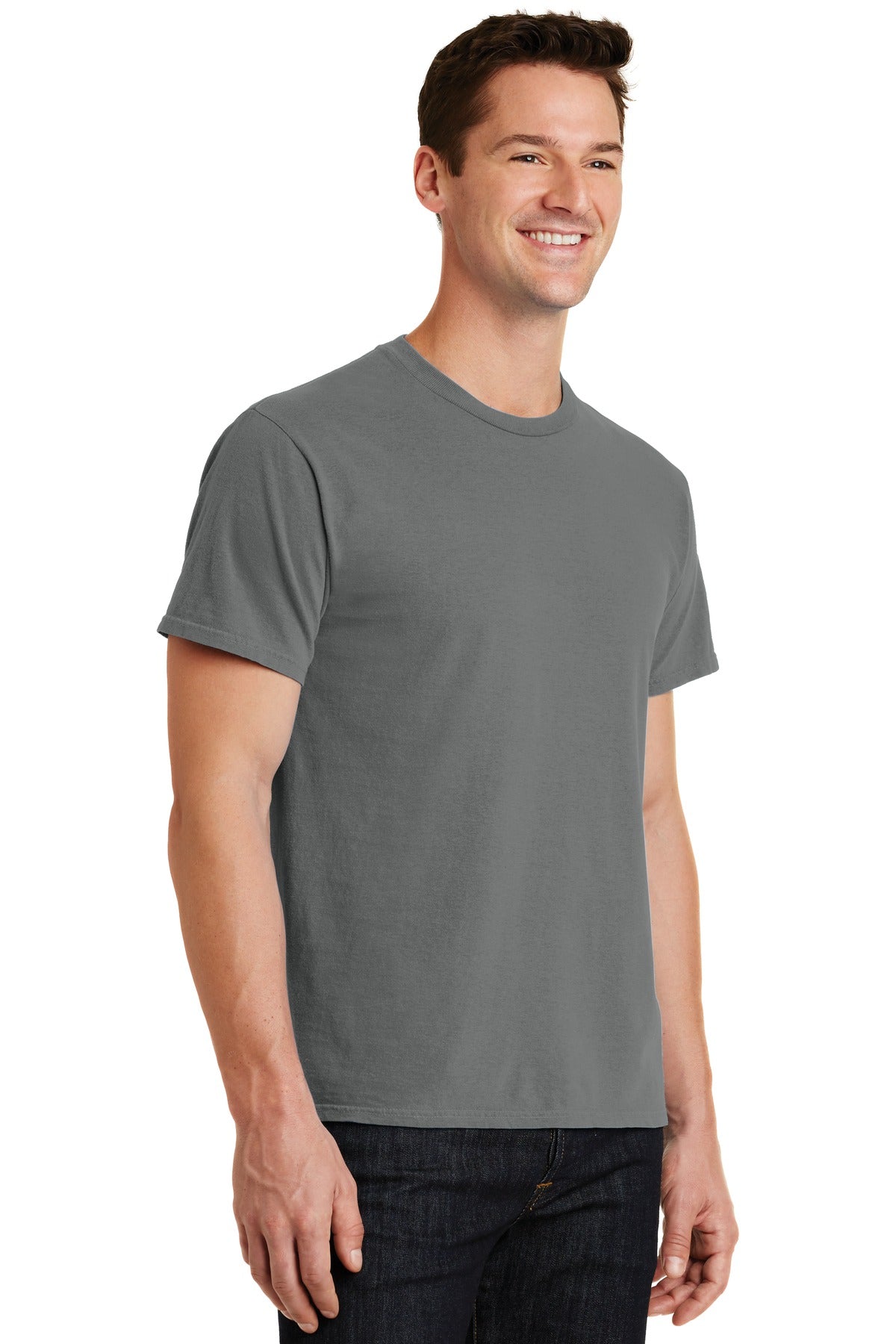 Pewter Port & Co Beach Wash Garment-Dyed Tee. PC099 plain