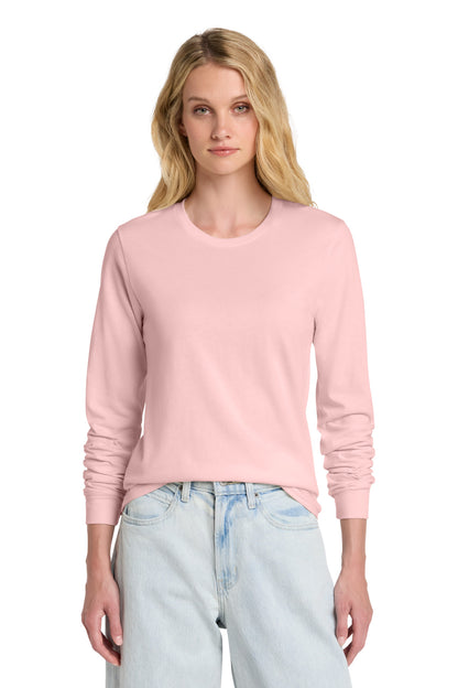 Pink BELLA+CANVAS Unisex Jersey Long Sleeve Tee. BC3501