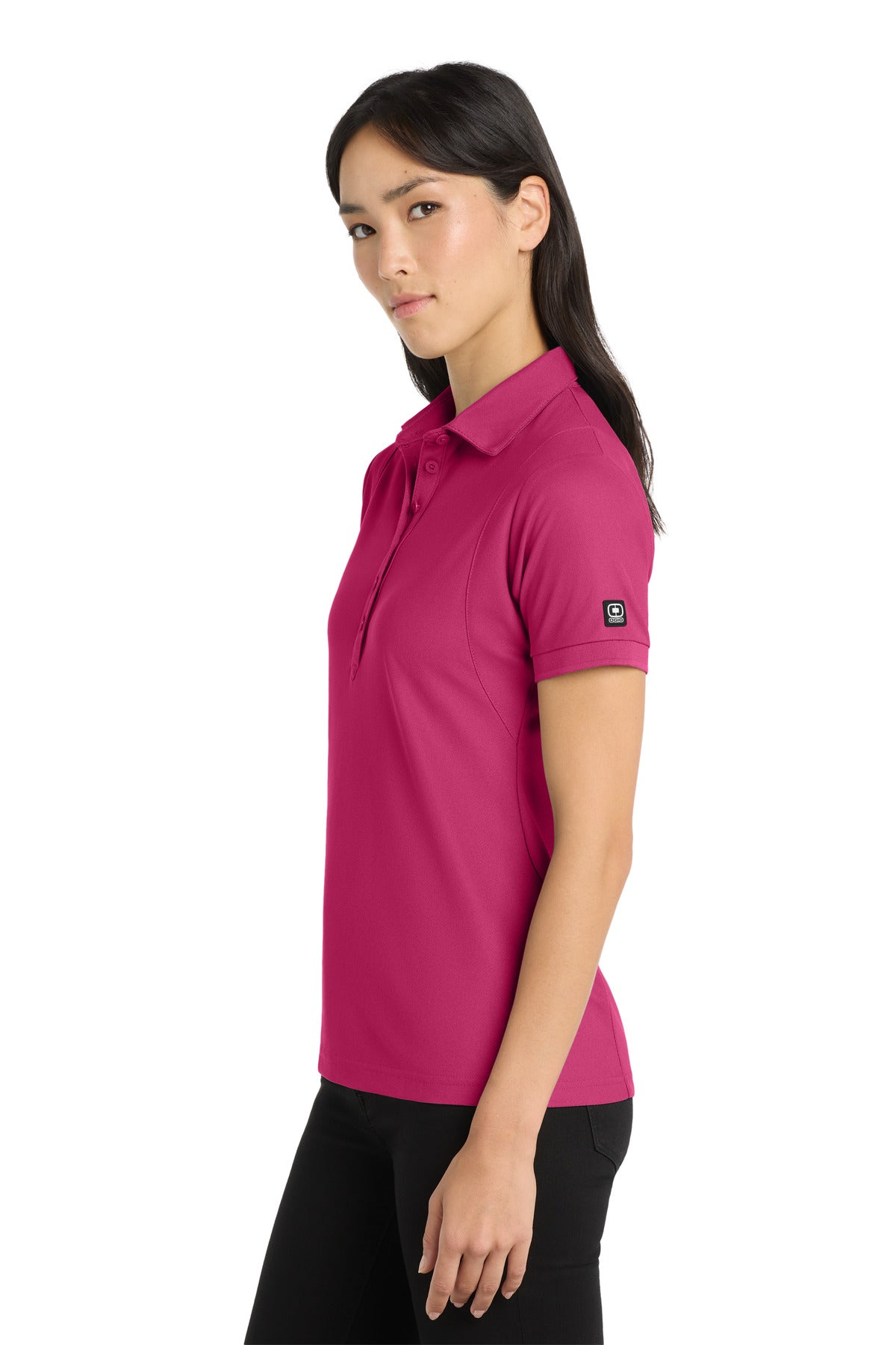 Pink Crush OGIO - Jewel Polo. LOG101 plain
