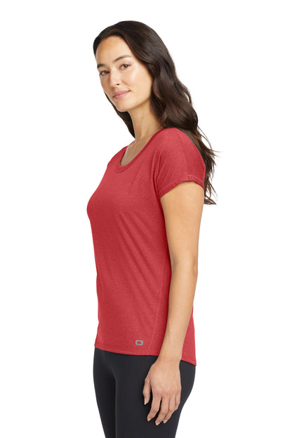 Pink Rogue OGIO Women's Pulse Dolman Tee LOE324