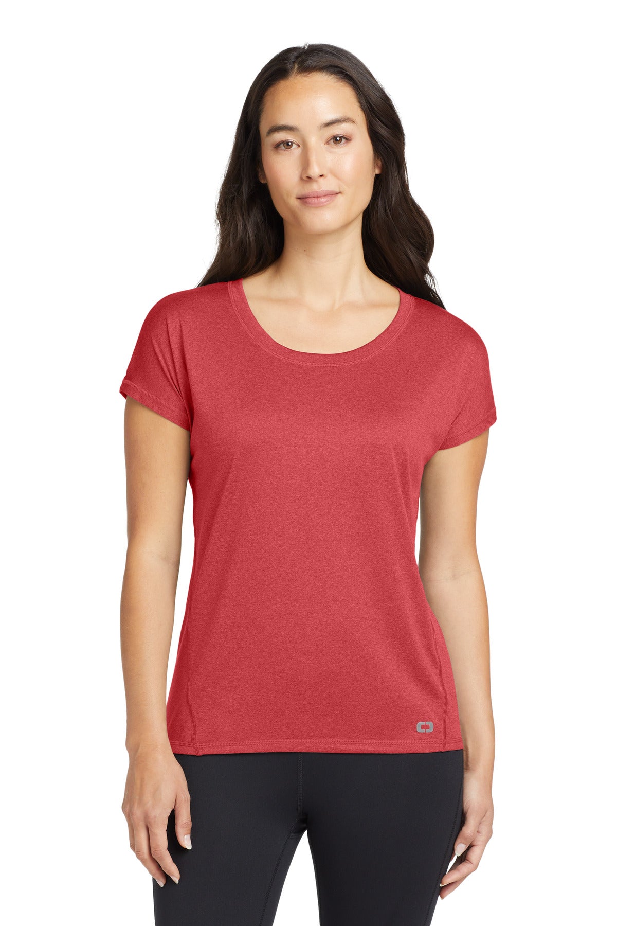 Pink Rogue OGIO Women's Pulse Dolman Tee LOE324