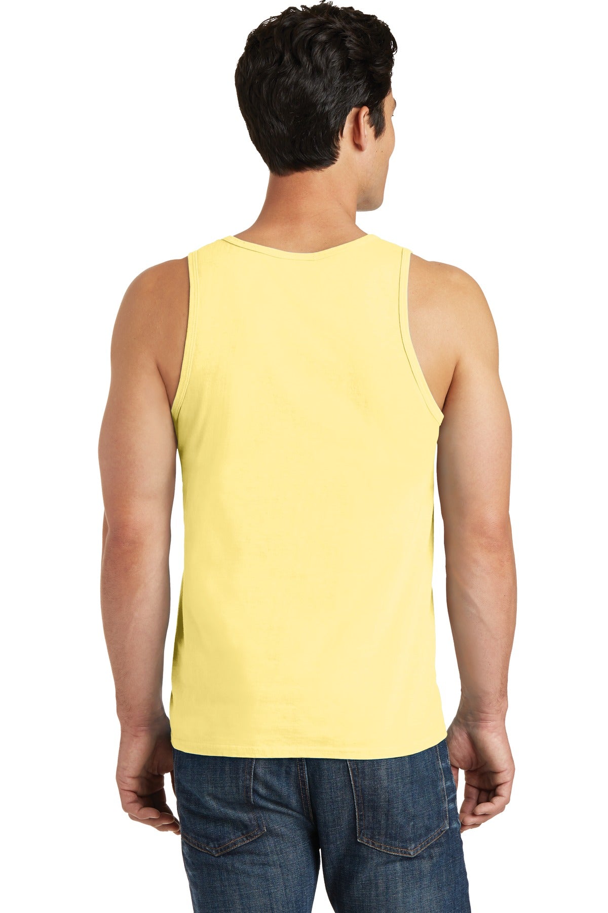 Popcorn Port & Co Beach Wash Garment-Dyed Tank. PC099TT plain