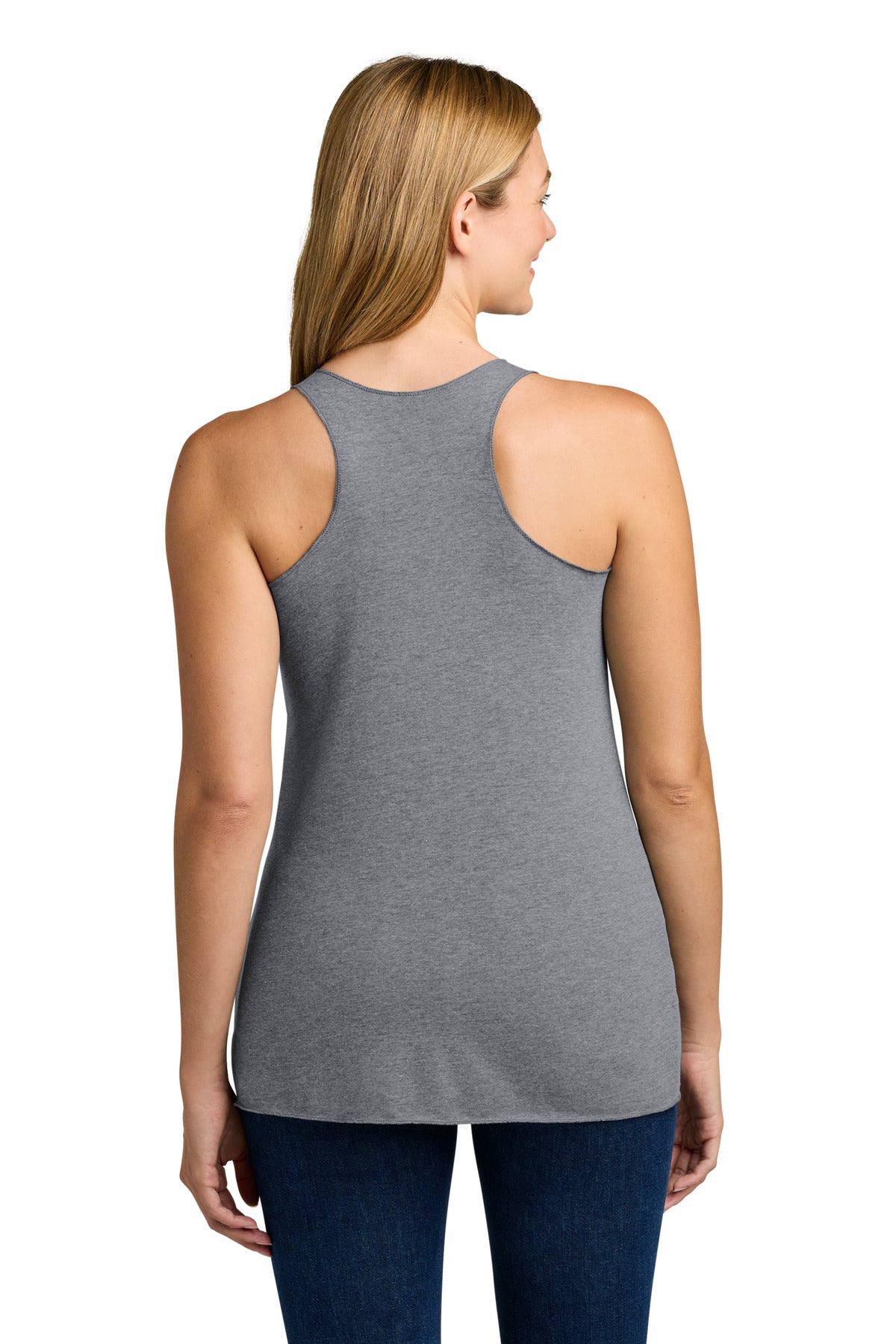 PremHthr Next Level Apparel Women's Tri-Blend Racerback Tank. NL6733 plain