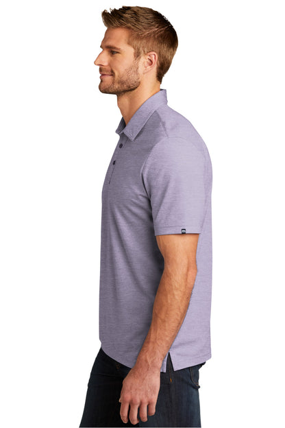 PrplSageHt TravisMathew Oceanside Heather Polo. TM1MU412 plain