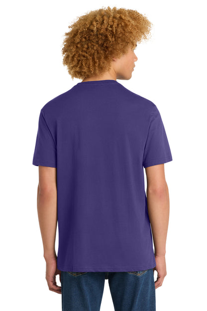 Purple District Perfect Weight Tee. DT104 plain