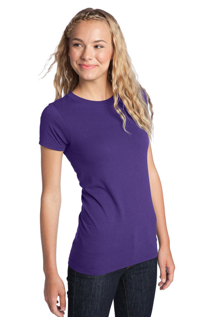 Purple District Women's Fitted The Concert Tee DT5001 plain