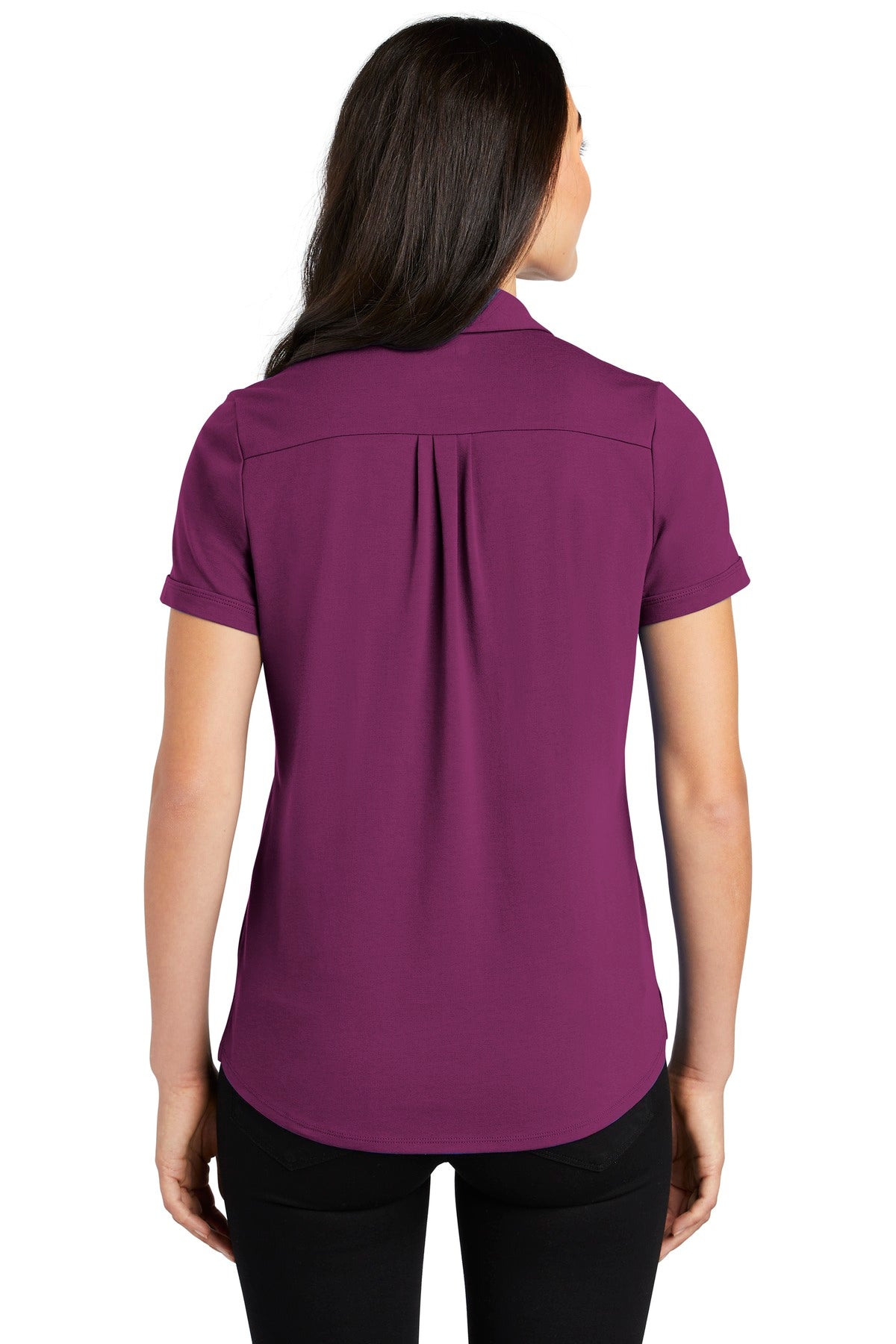 Purple Fuel OGIO Women's Limit Polo. LOG138 plain