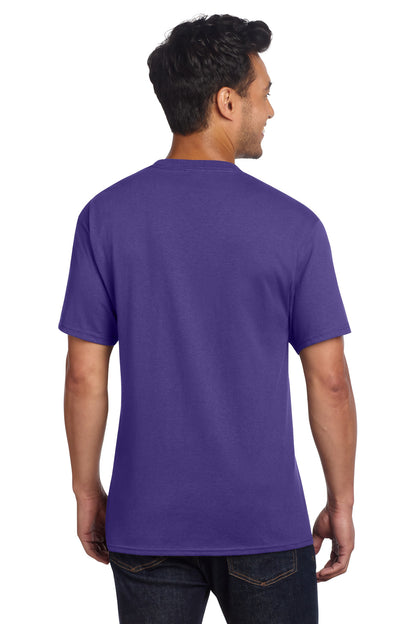 Purple Port & Co Core Cotton DTG Tee PC54DTG plain