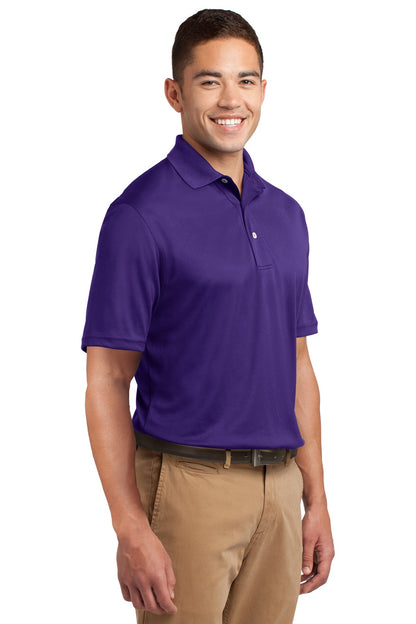 Purple Sport-Tek Dri-Mesh Polo. K469 plain