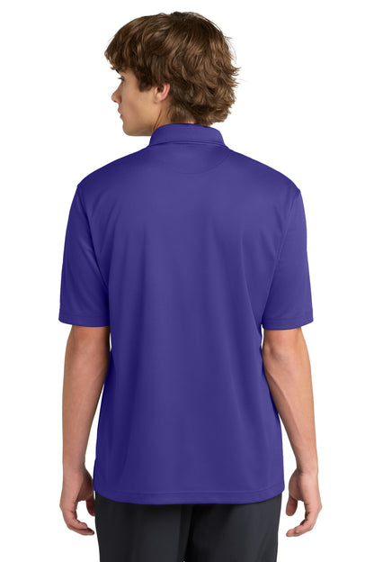 Purple Sport-Tek Dri-Mesh Polo. K469 plain