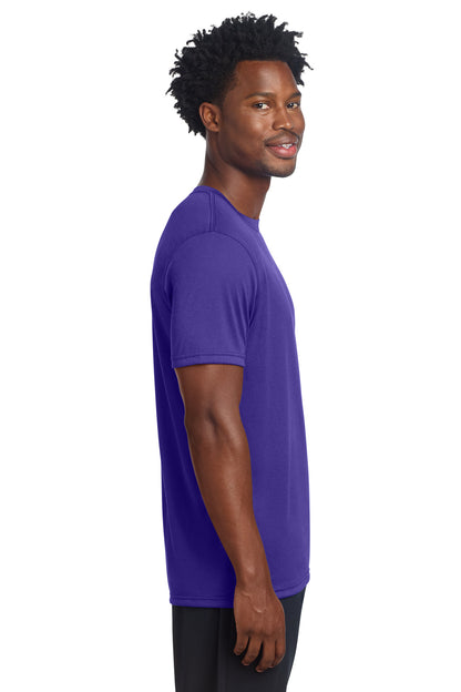 Purple Sport-Tek Echo Tee ST760 plain