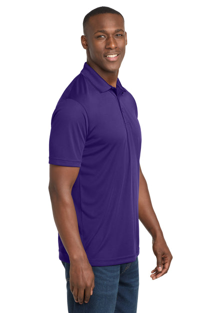 Purple Sport-Tek PosiCharge Competitor Polo. ST550 plain