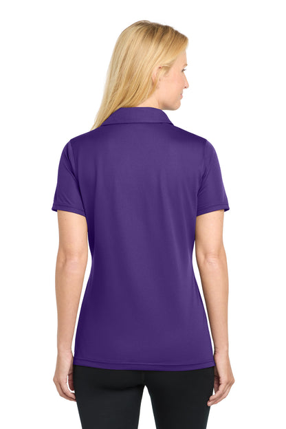 Purple Sport-Tek Women's PosiCharge Active Textured Polo. LST690 plain