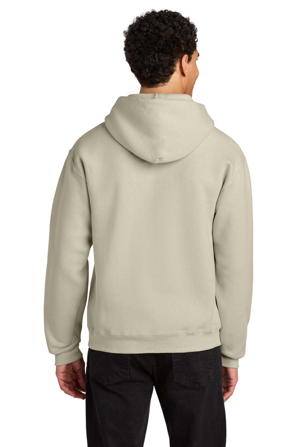 Putty Jerzees Rugged Unisex Hooded Sweatshirt H12M plain