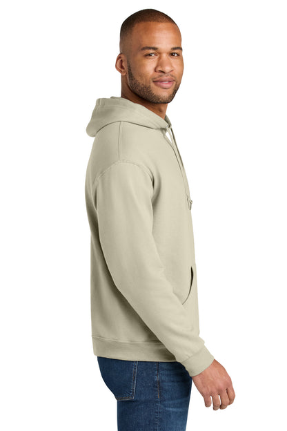 Putty Jerzees Ultimate Unisex CVC Ring Spun Hooded Sweatshirt IC49M plain