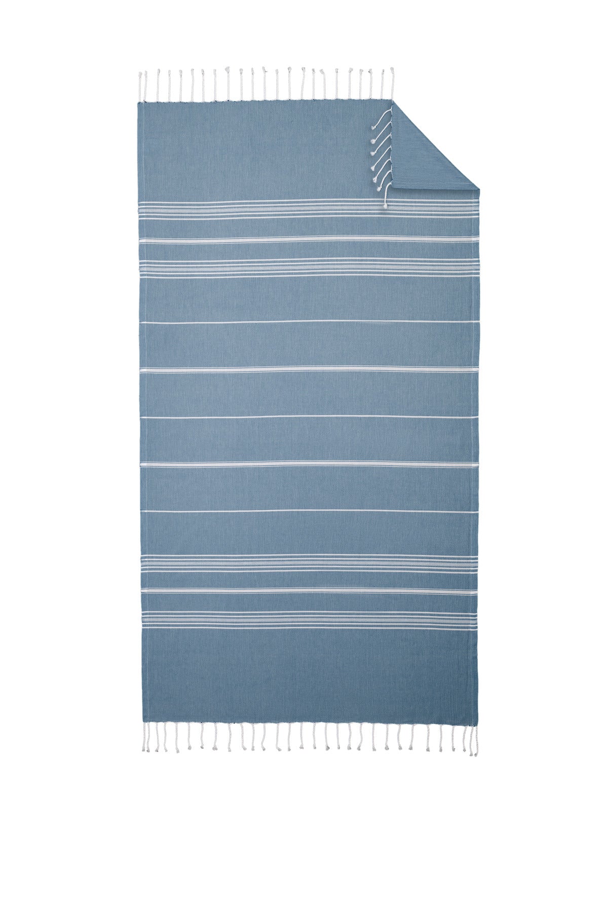 Rear View of AegeanBl/W Port Authority Cali Throw BP90 plain