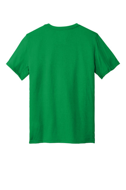 Rear View of AppleGreen Nike Team rLegend Tee DV7299 plain