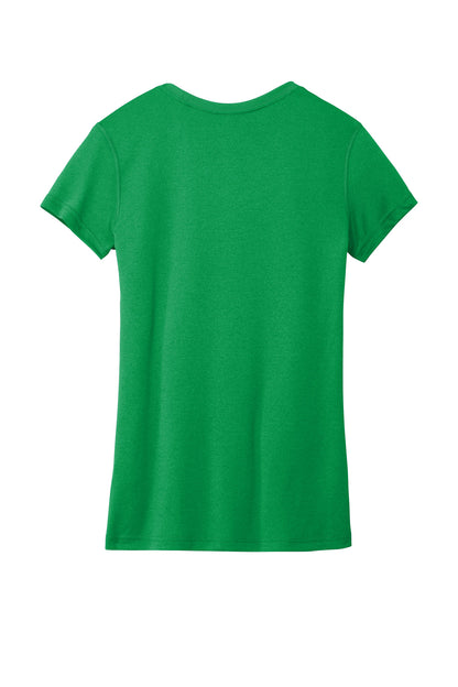 Rear View of AppleGreen Nike Women's Team rLegend Tee DV7312 plain