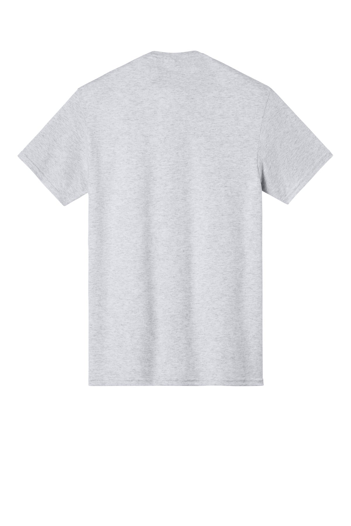 Rear View of Ash Jerzees - Dri-Power 50/50 Cotton/Poly T-Shirt. 29M plain
