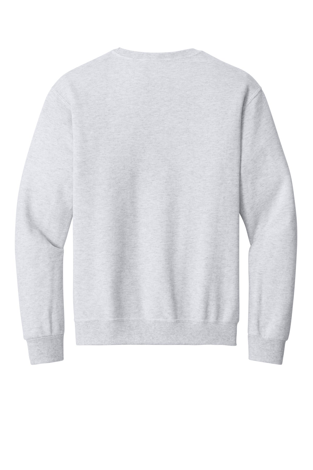 Rear View of Ash Jerzees - NuBlend Crewneck Sweatshirt. 562M plain