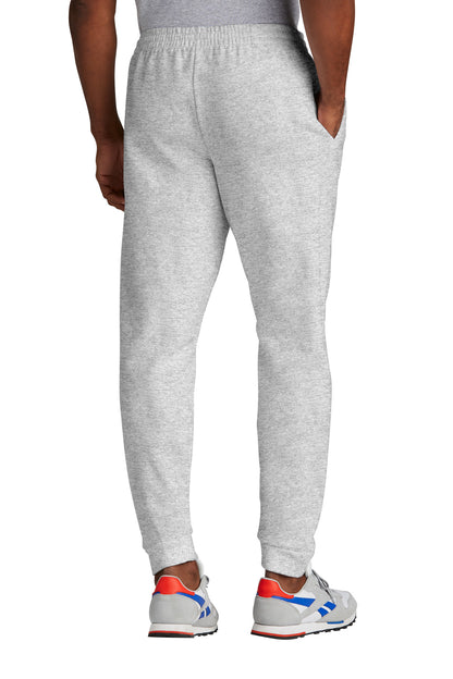 Rear View of Ash Jerzees NuBlend Fleece Jogger 975MP plain