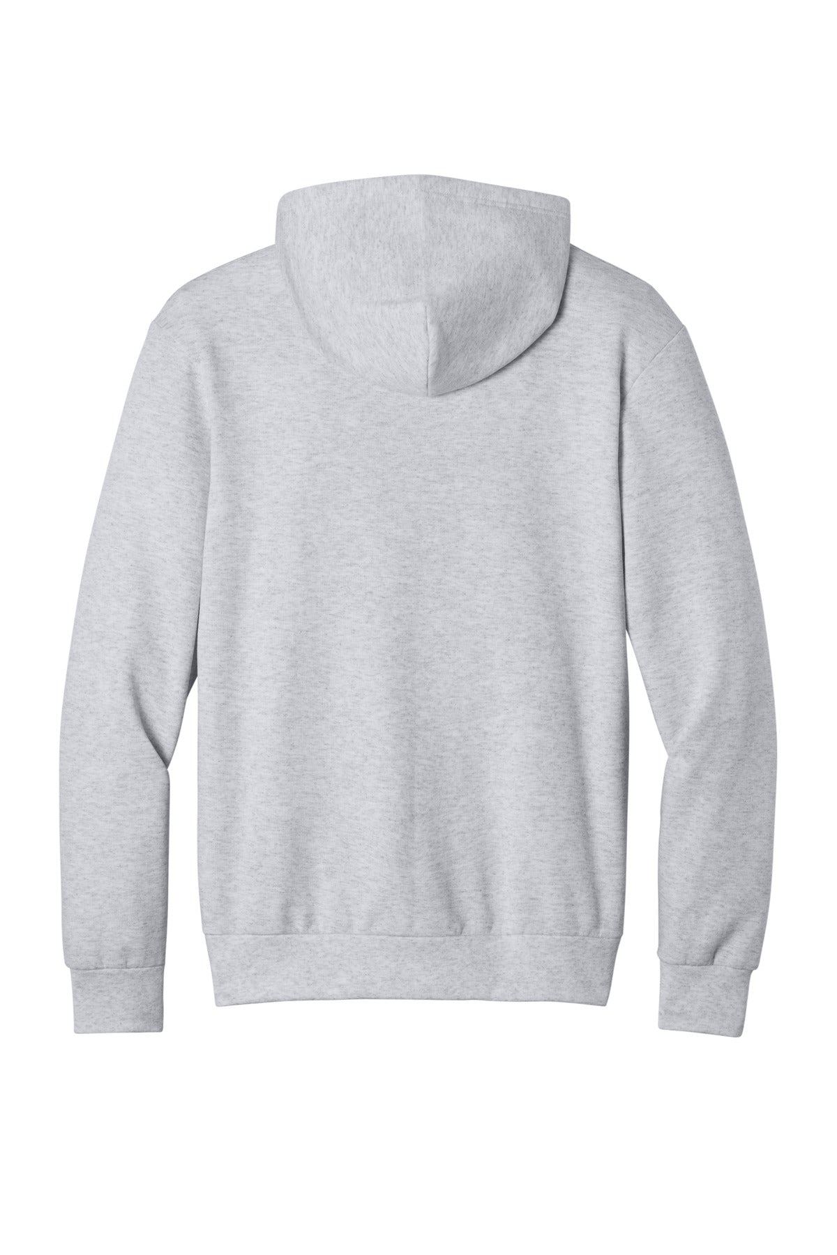 Rear View of Ash Port & Co Easy Fleece Pullover Hooded Sweatshirt PC68H plain