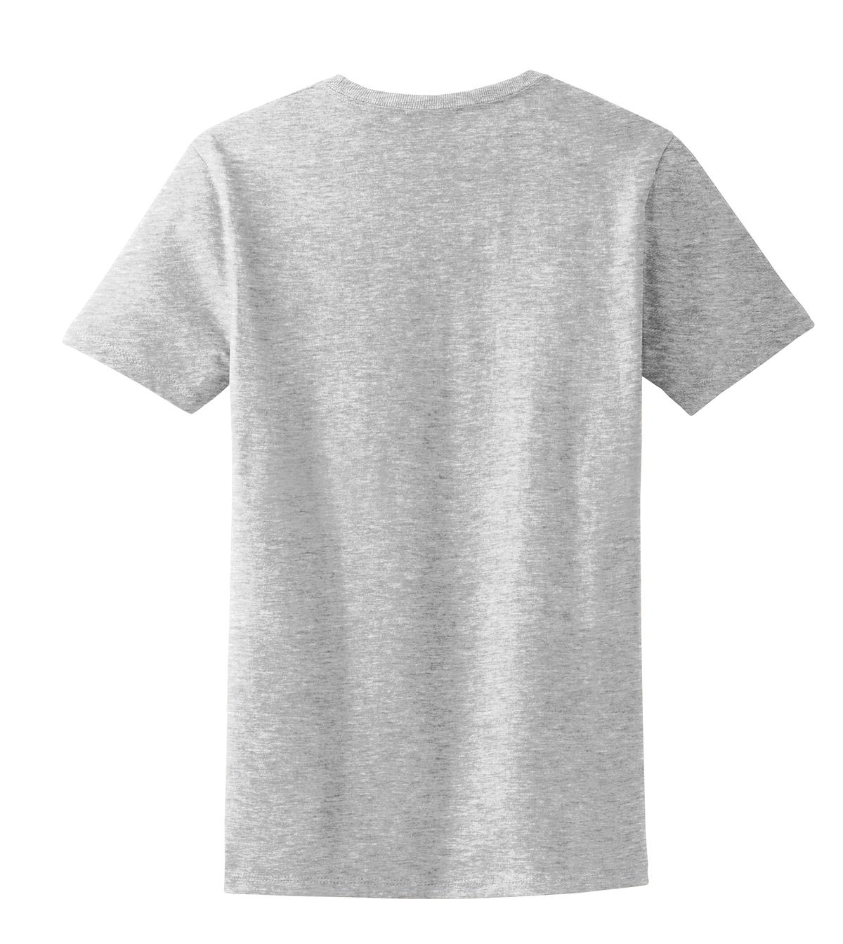 Rear View of Ash Port & Co Women's Essential Tee. LPC61 plain