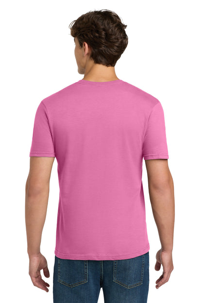 Rear View of Azalea Gildan Softstyle T-Shirt. 64000 plain