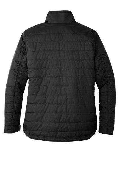 Rear View of Black Carhartt Women's Gilliam Jacket CT104314 plain