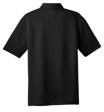 Rear View of Black CornerStone - Select Snag-Proof Polo. CS412 plain
