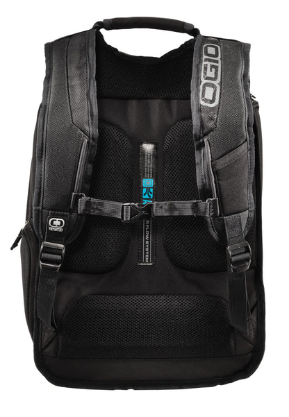 Rear View of Black OGIO - Epic Pack. 108090 plain