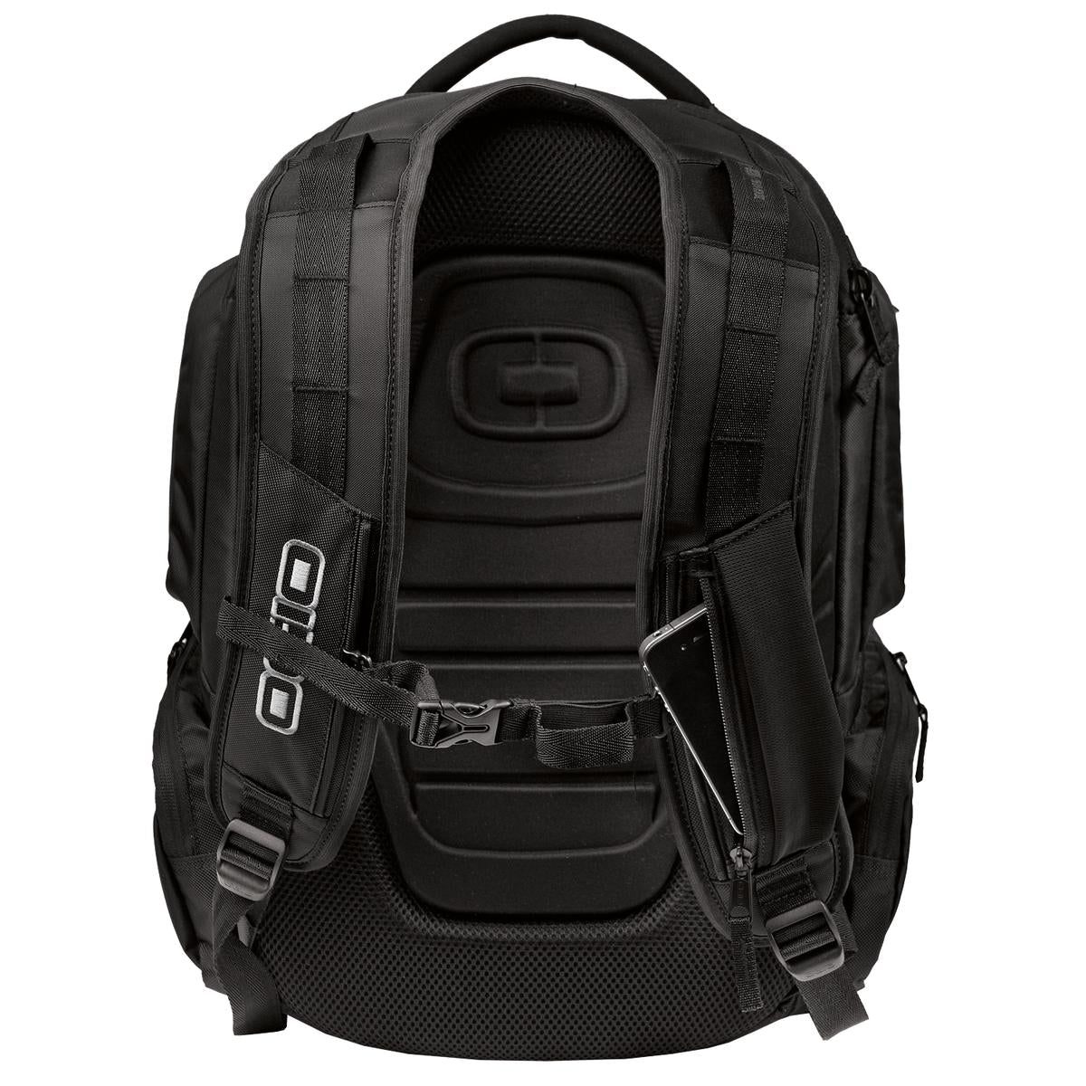 Rear View of Black OGIO - Squadron Pack. 411047 plain