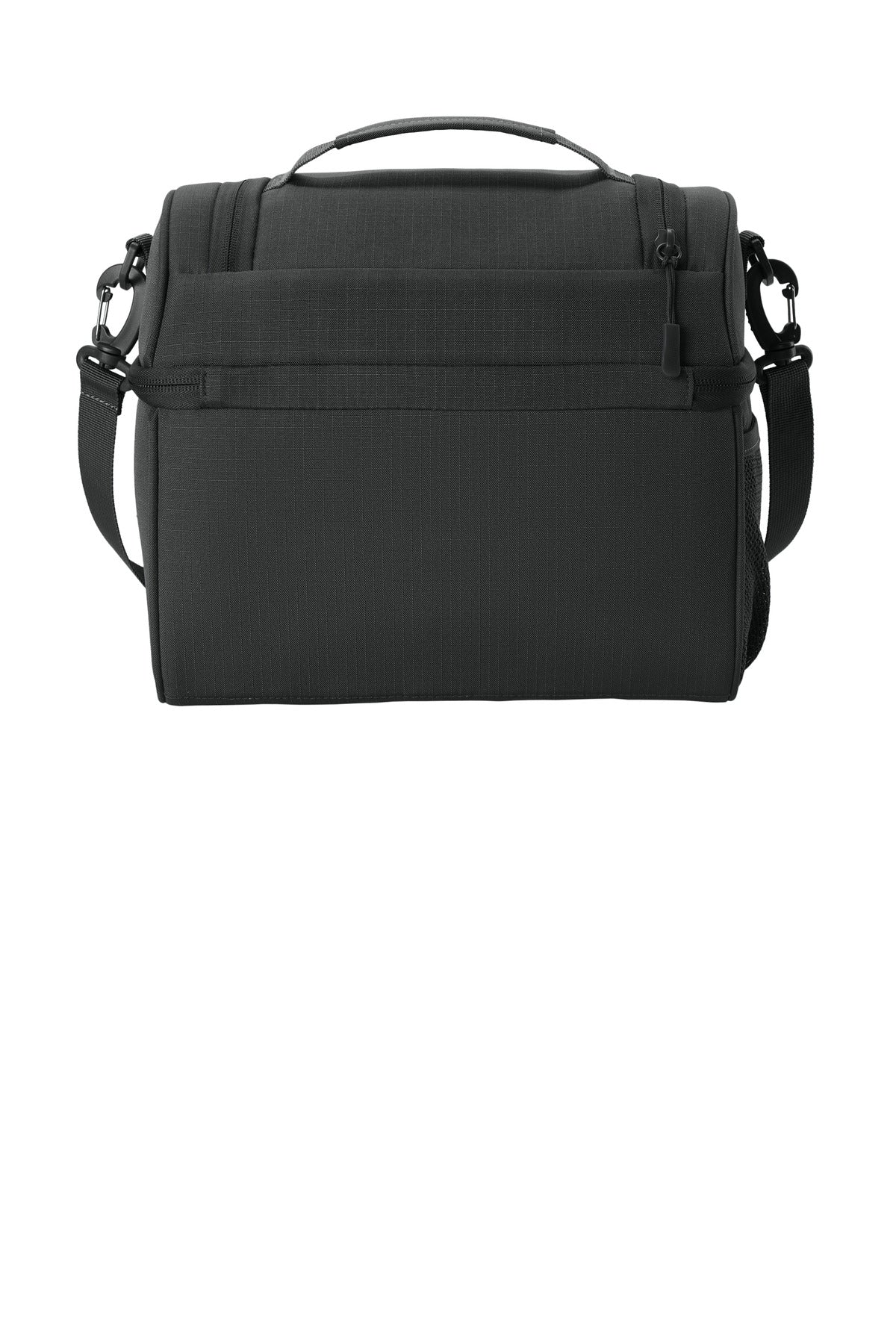 Rear View of Black Port Authority Dome Cooler BG517 plain