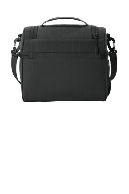 Rear View of Black Port Authority Dome Cooler BG517 plain
