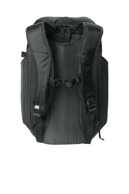 Rear View of Black Sport-Tek Club Rec Pack BST201 plain