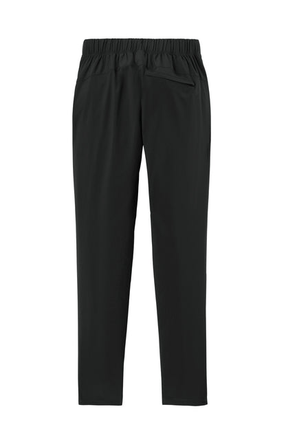 Rear View of Black Sport-Tek Repeat Pant PST485 plain