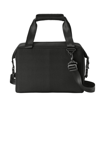 Rear View of Black TravisMathew Chill'n 12-Can Cooler TMB600 plain