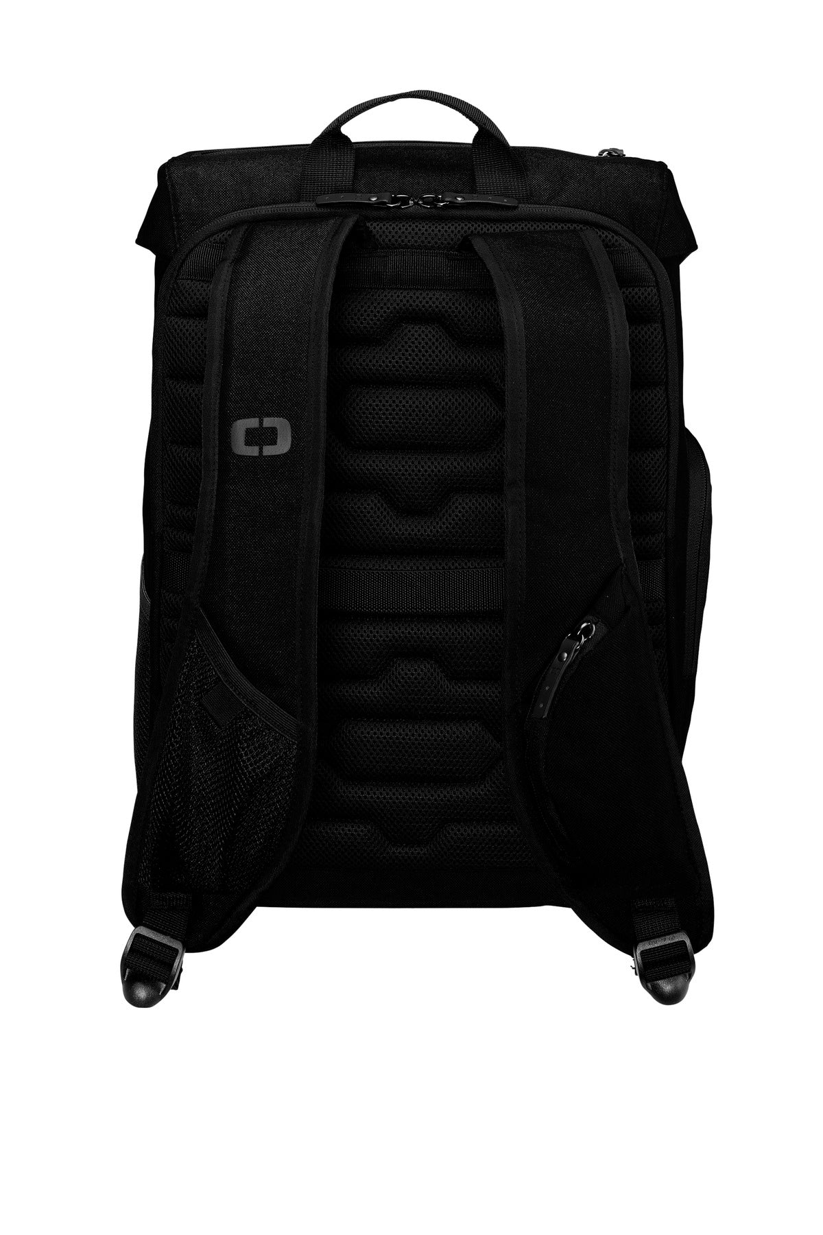Rear View of Blacktop OGIO Command Pack 91019 plain