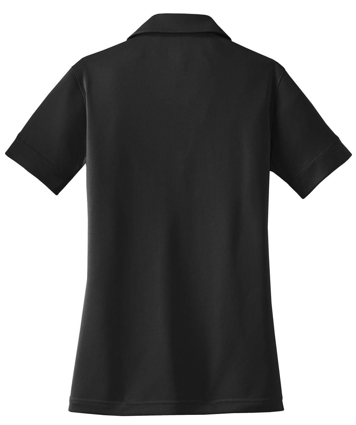 Rear View of Blacktop OGIO - Glam Polo. LOG105 plain