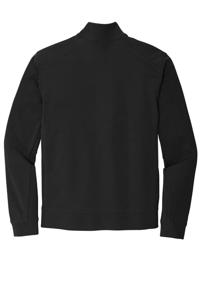 Rear View of Blacktop OGIO Hinge Full-Zip. OG820 plain