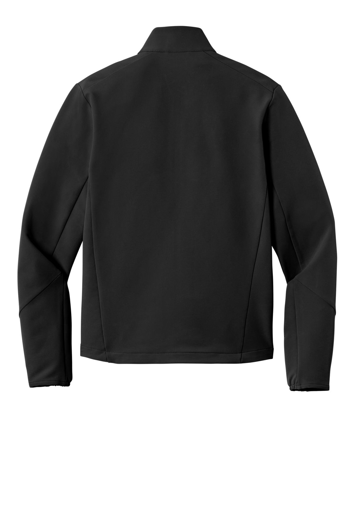 Rear View of Blacktop OGIO Kinetic Soft Shell OG740 plain